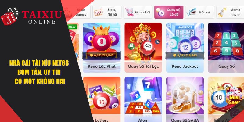 NET88 - Nhà Cái Tài Xỉu Bom Tấn, Uy Tín Có Một Không Hai